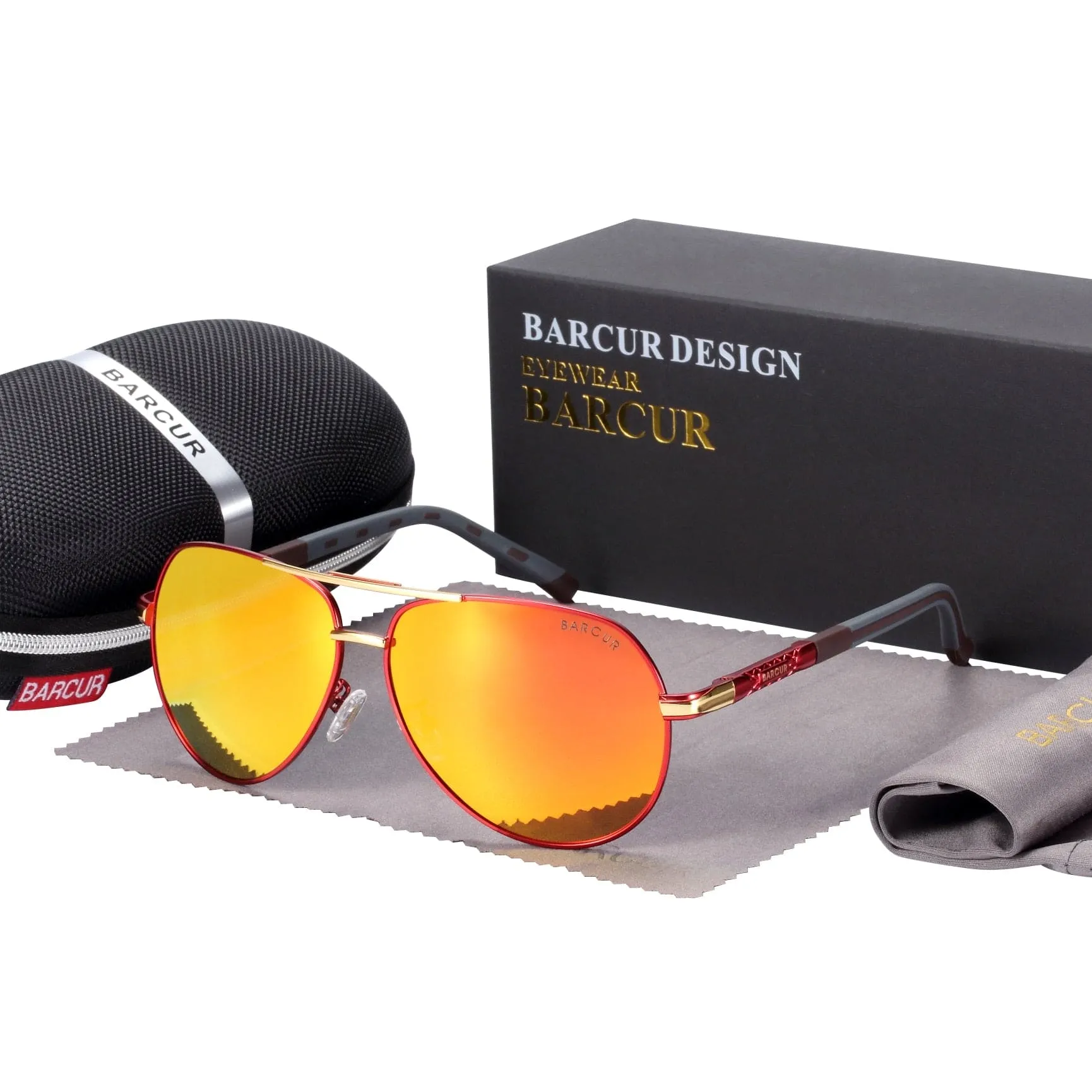 Aluminum Vintage Polarized Coating Classic Sun Glasses For Men & Women