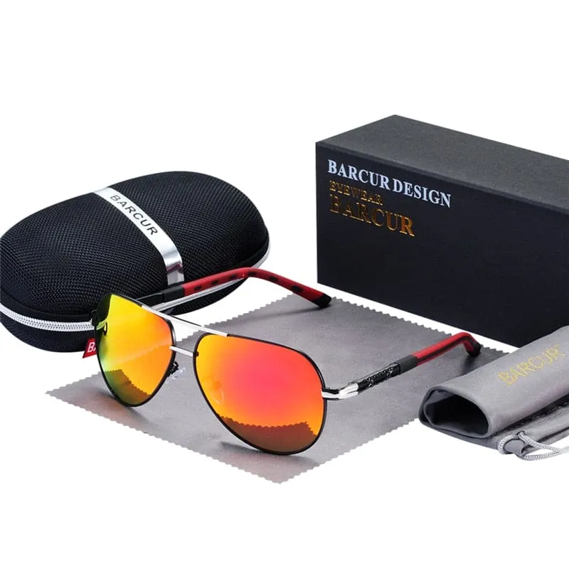 Aluminum Vintage Polarized Coating Classic Sun Glasses For Men & Women