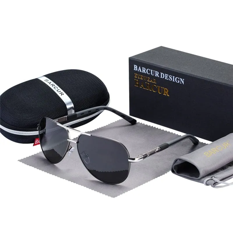 Aluminum Vintage Polarized Coating Classic Sun Glasses For Men & Women