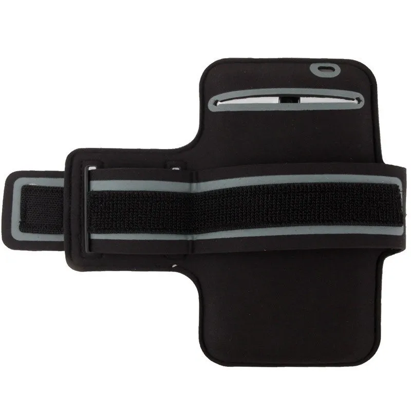 Armband Professional Cover Neoprene Waterproof Wraparound Sport with Buckle for BQ Mobile BQ-5518G Jeans (2019) - Black