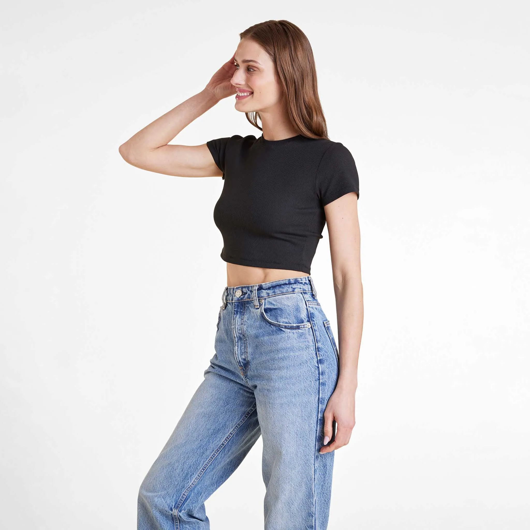 Baby Tee | Black