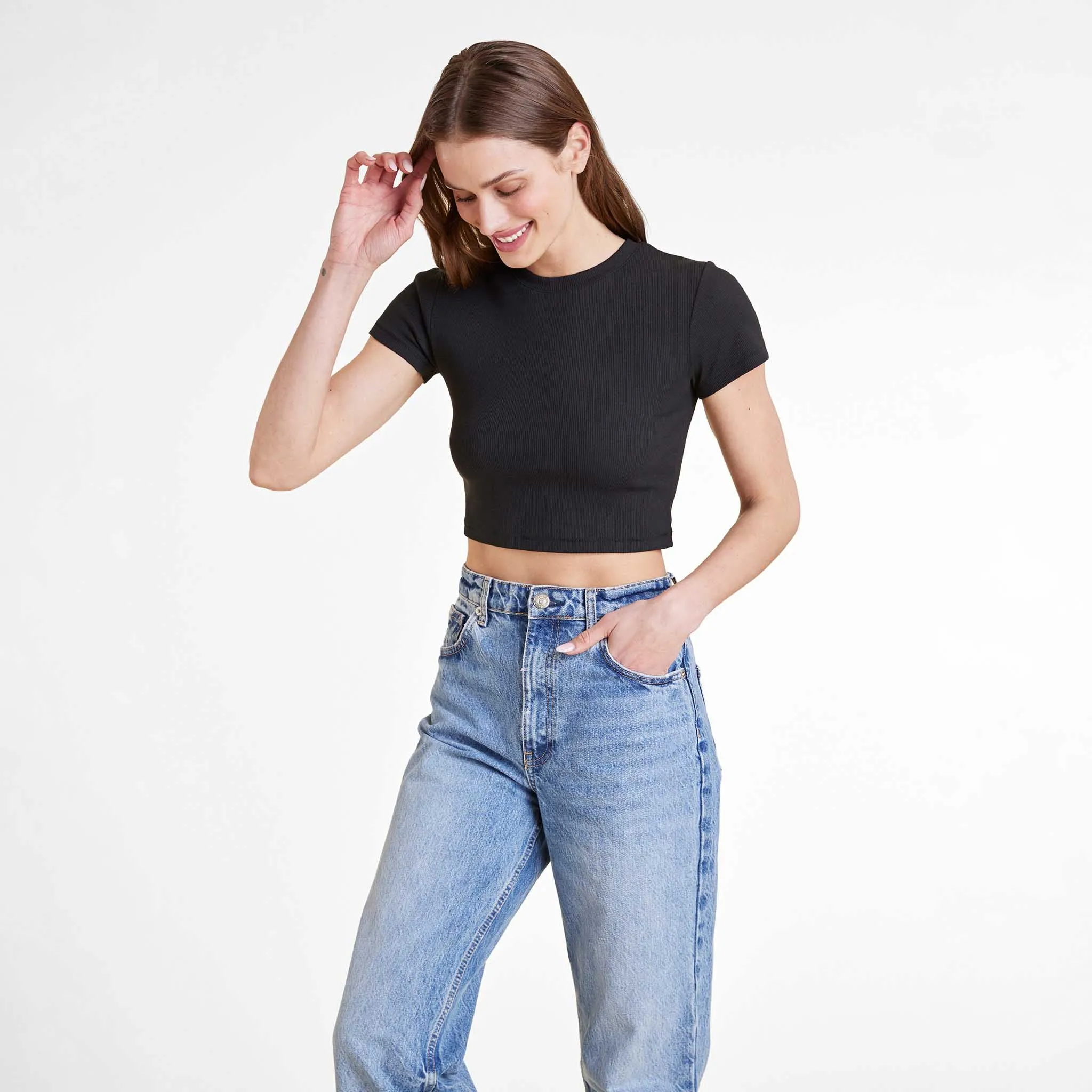 Baby Tee | Black