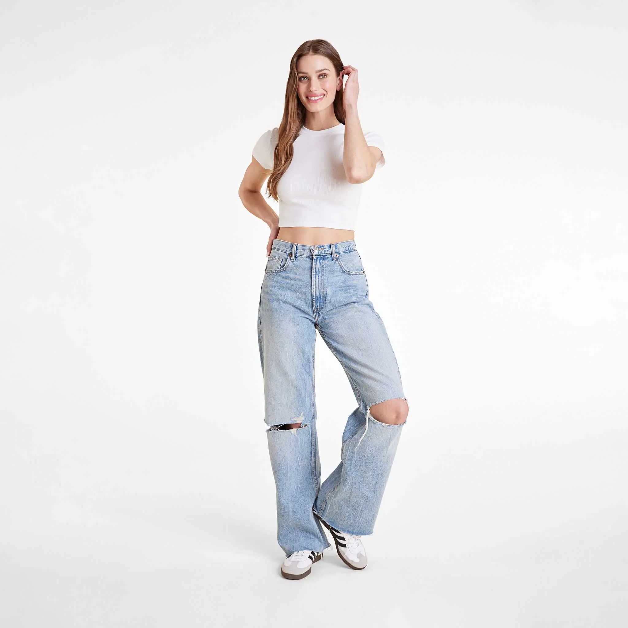 Baby Tee | White