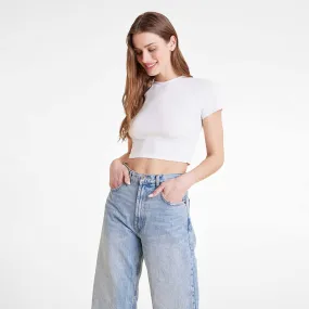 Baby Tee | White