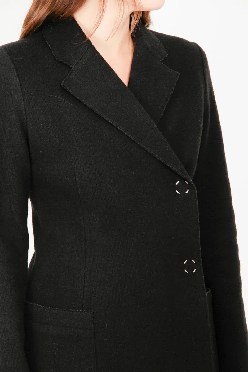 BOILED WOOL BLAZER