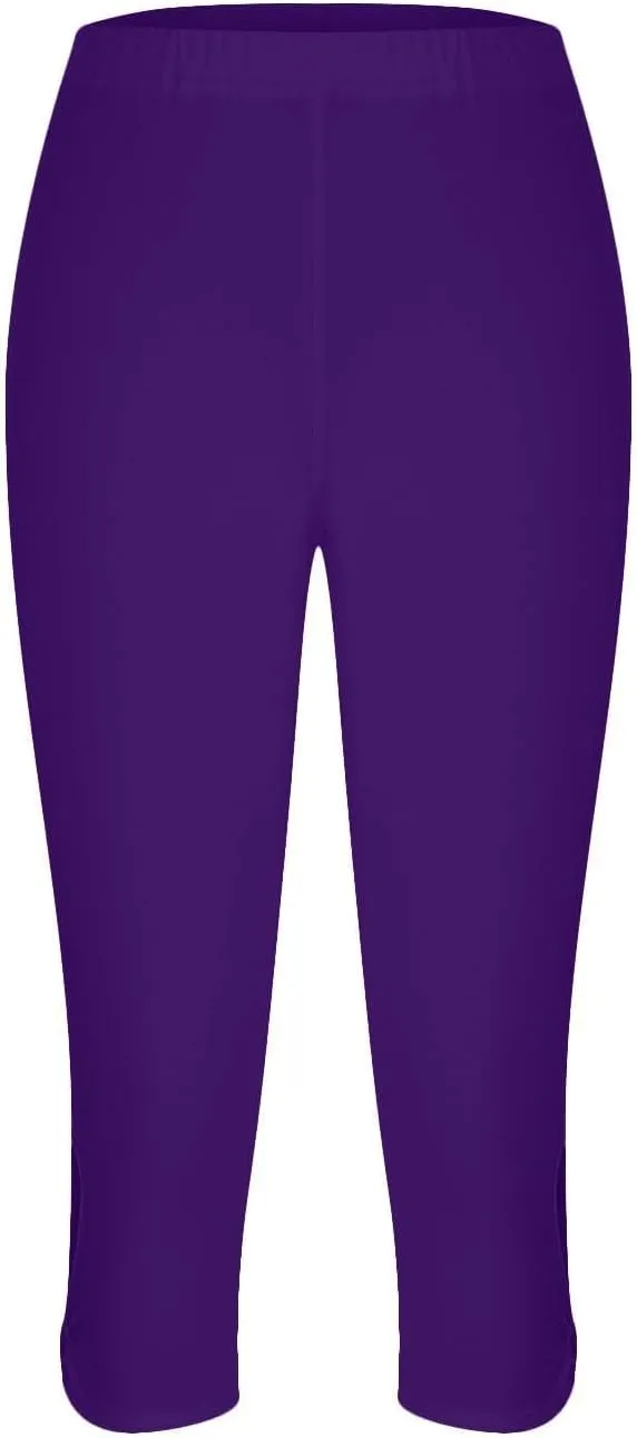 Capri Leggings for Women Casual Yoga Pants Summer Dressy Lightweight Comfy Stretchy Workout Pants