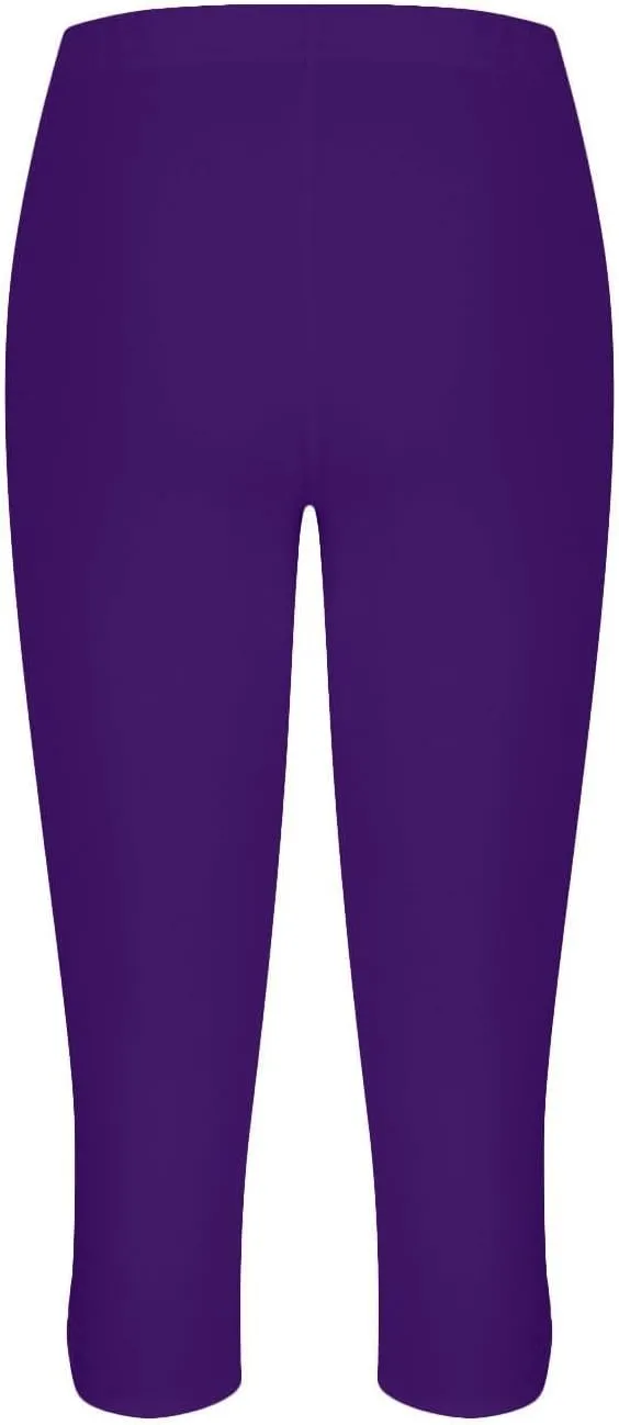 Capri Leggings for Women Casual Yoga Pants Summer Dressy Lightweight Comfy Stretchy Workout Pants