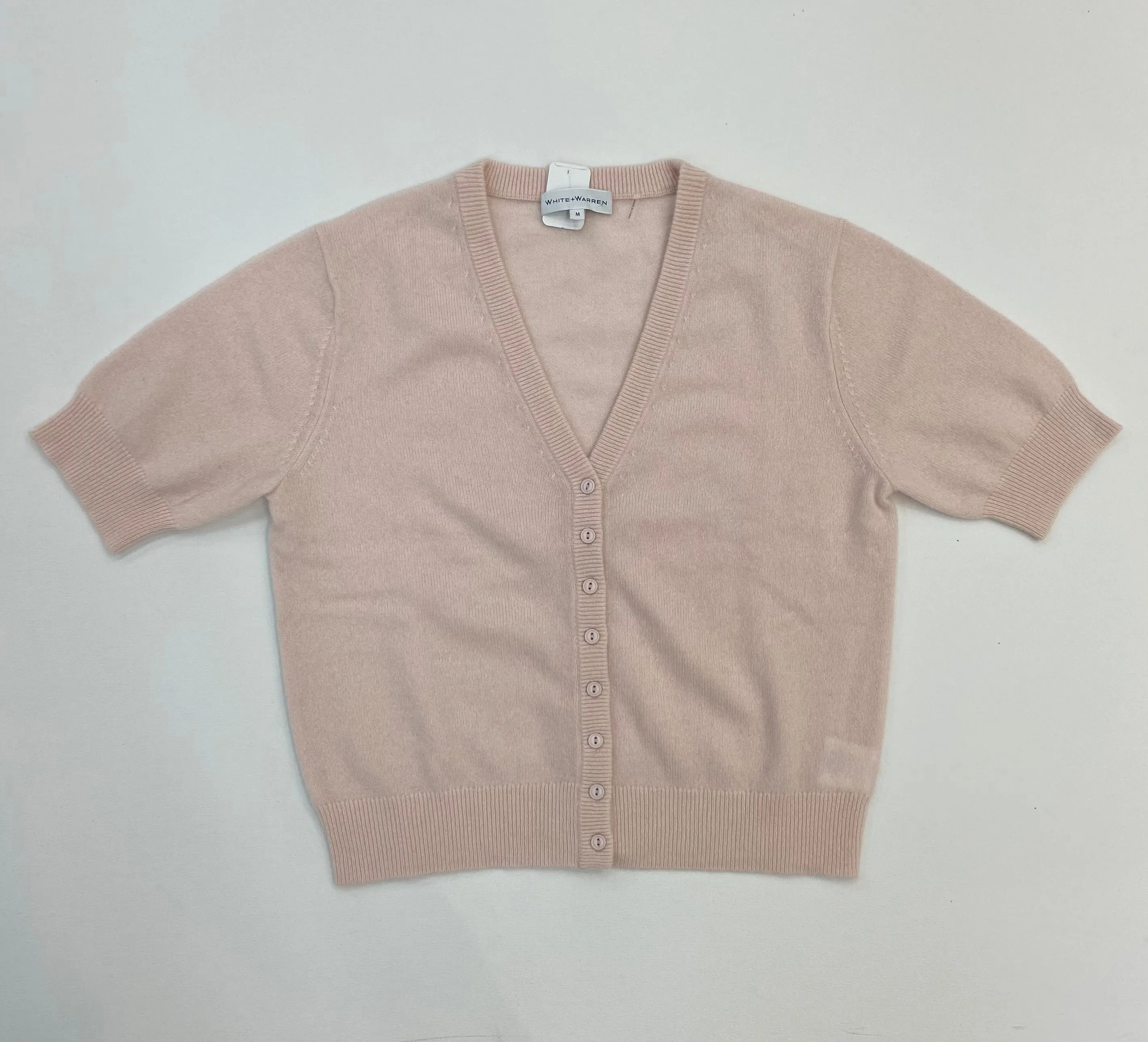 CASHMERE SHORT SLEEVE CARDIGAN 20309