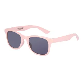 COCOSAND Classic Kids Sunglasses Square Frame UV 400 Protection, Age 4-10, Pink