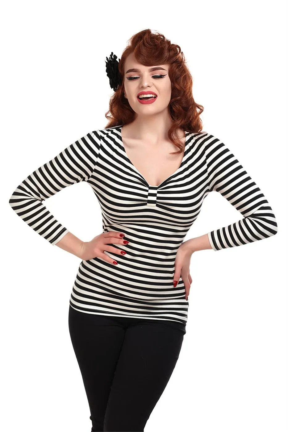 Collectif Saskia Striped Top