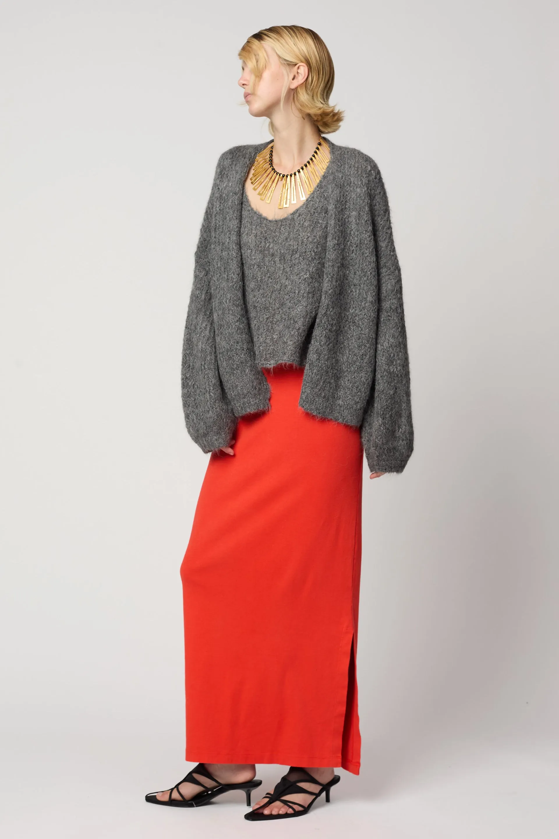 CORA CARDIGAN IN SURI ALPACA AIRY KNIT - PRE SPRING 25 COLORS