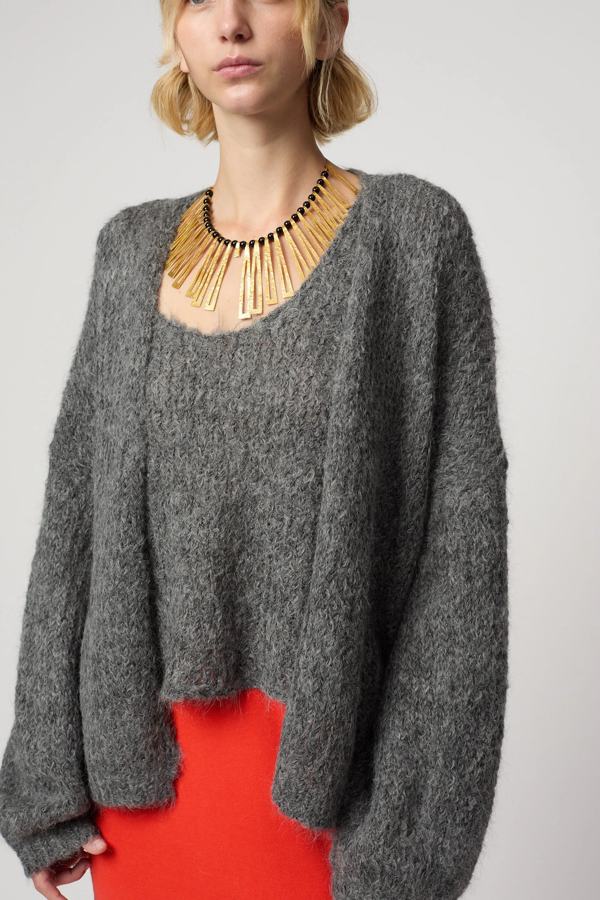 CORA CARDIGAN IN SURI ALPACA AIRY KNIT - PRE SPRING 25 COLORS