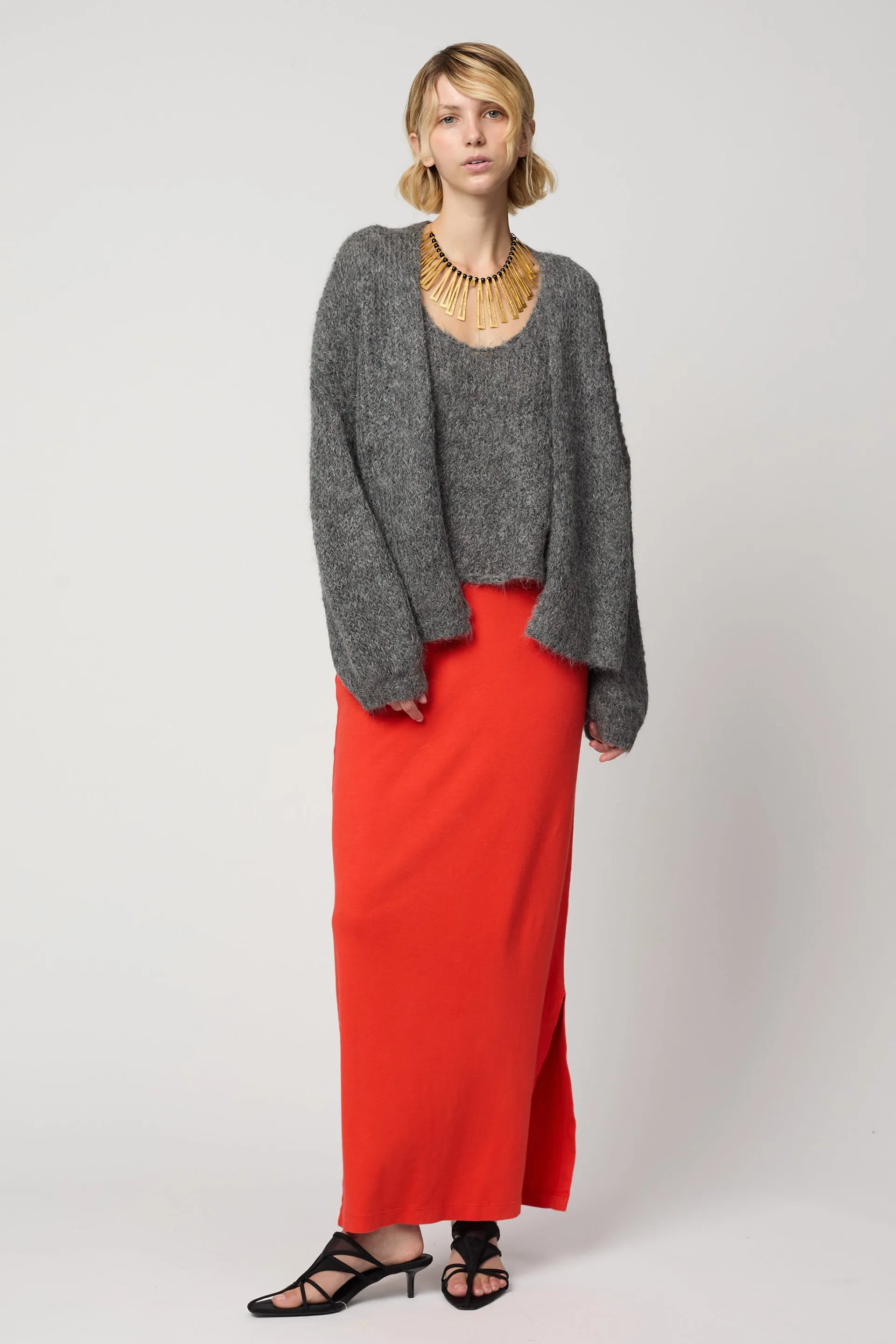 CORA CARDIGAN IN SURI ALPACA AIRY KNIT - PRE SPRING 25 COLORS
