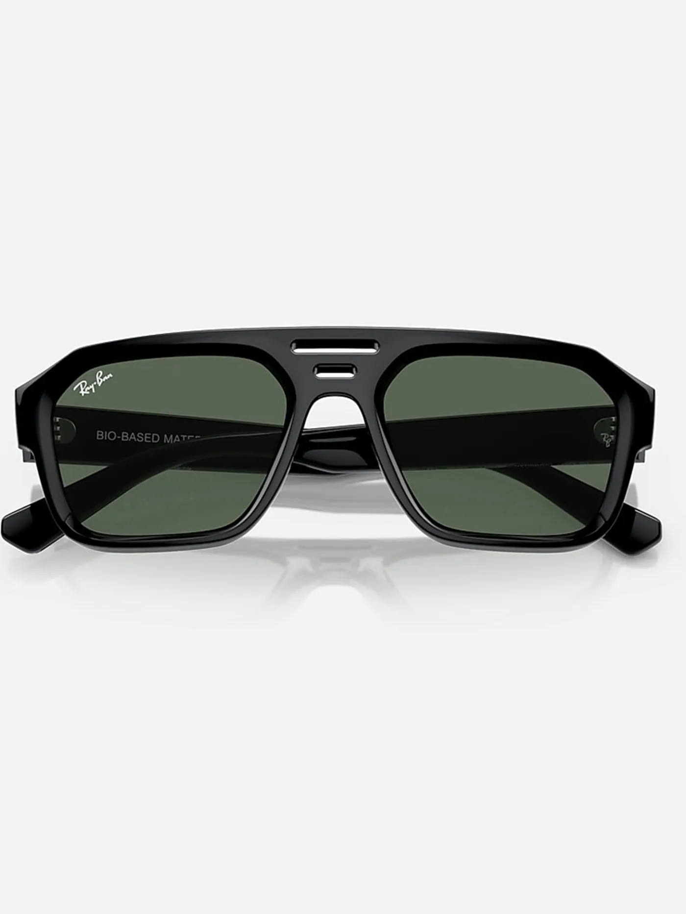 Corrigan Black/Green Classic Sunglasses