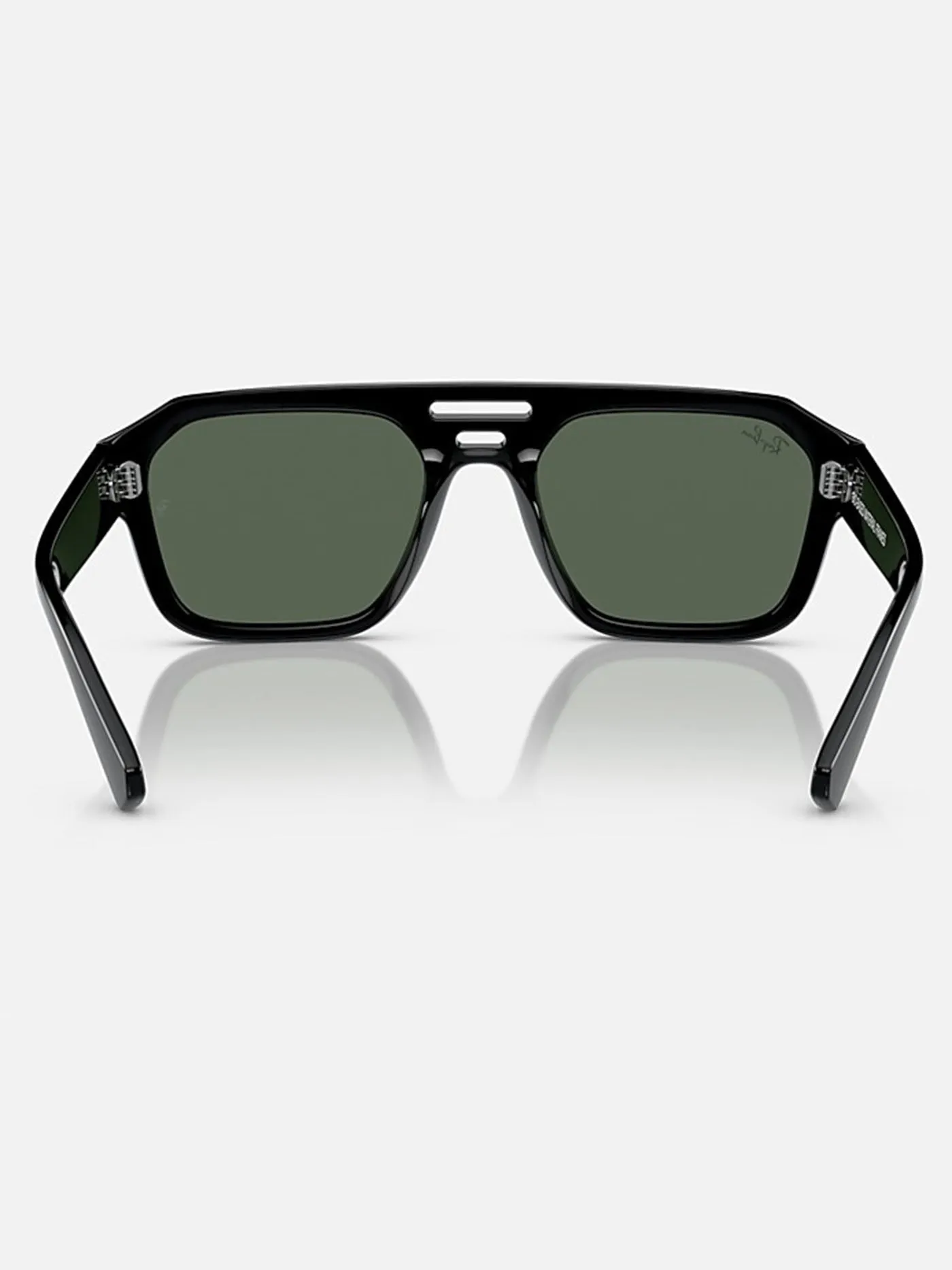 Corrigan Black/Green Classic Sunglasses