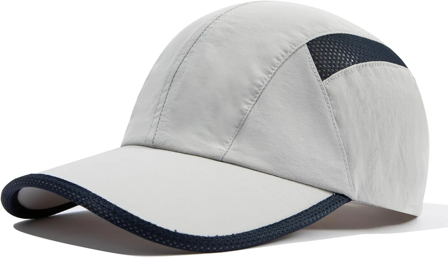 Croogo Quick Dry Mesh Baseball Cap Breathable Running Dad Hats Waterproof Lightweight Sports Cap Sun Hat Snapback Fitted Cap