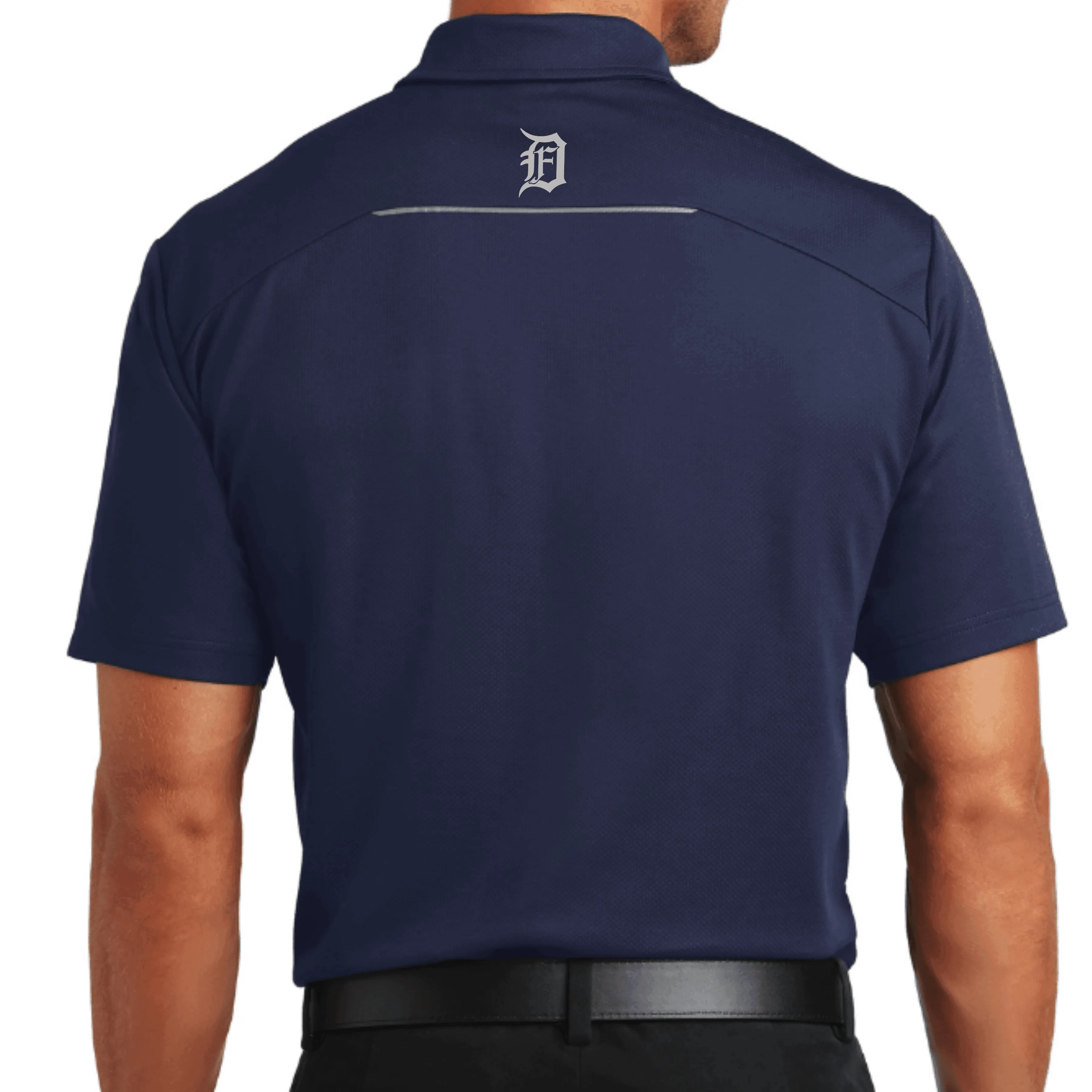 Customizable Performance Pinpoint Mesh Polo