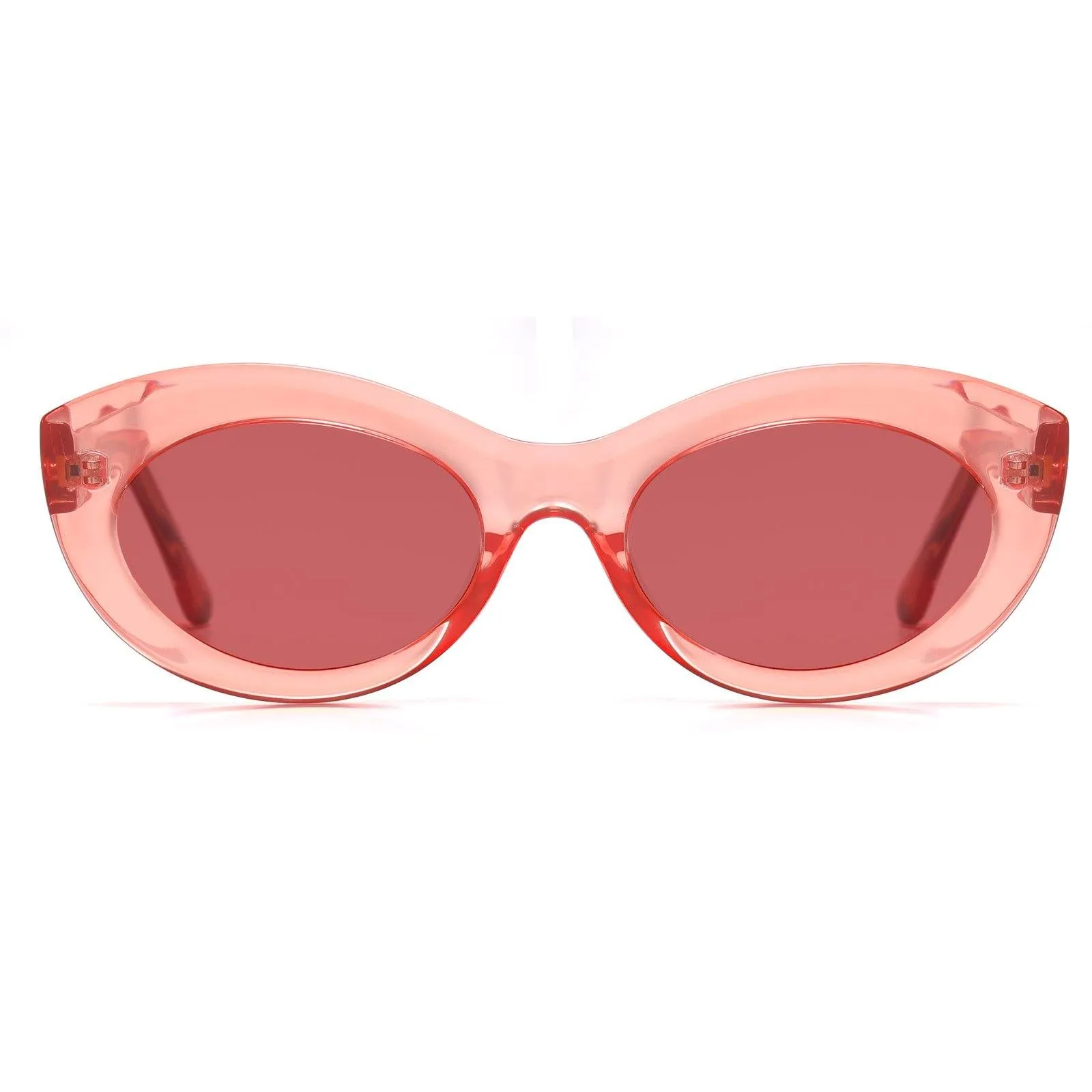 DUCO Polarized Glasses for Women Retro Designer Vintage Cateye Sunglasses DC1223