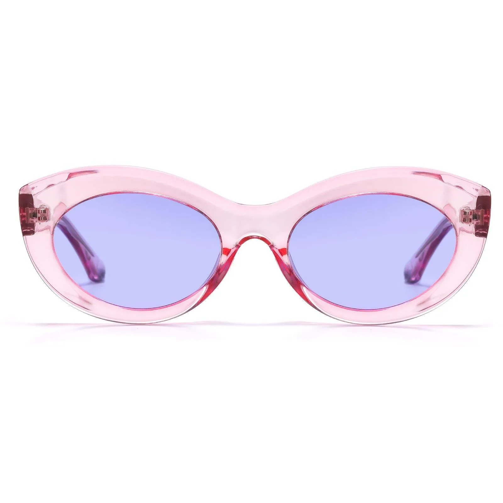 DUCO Polarized Glasses for Women Retro Designer Vintage Cateye Sunglasses DC1223