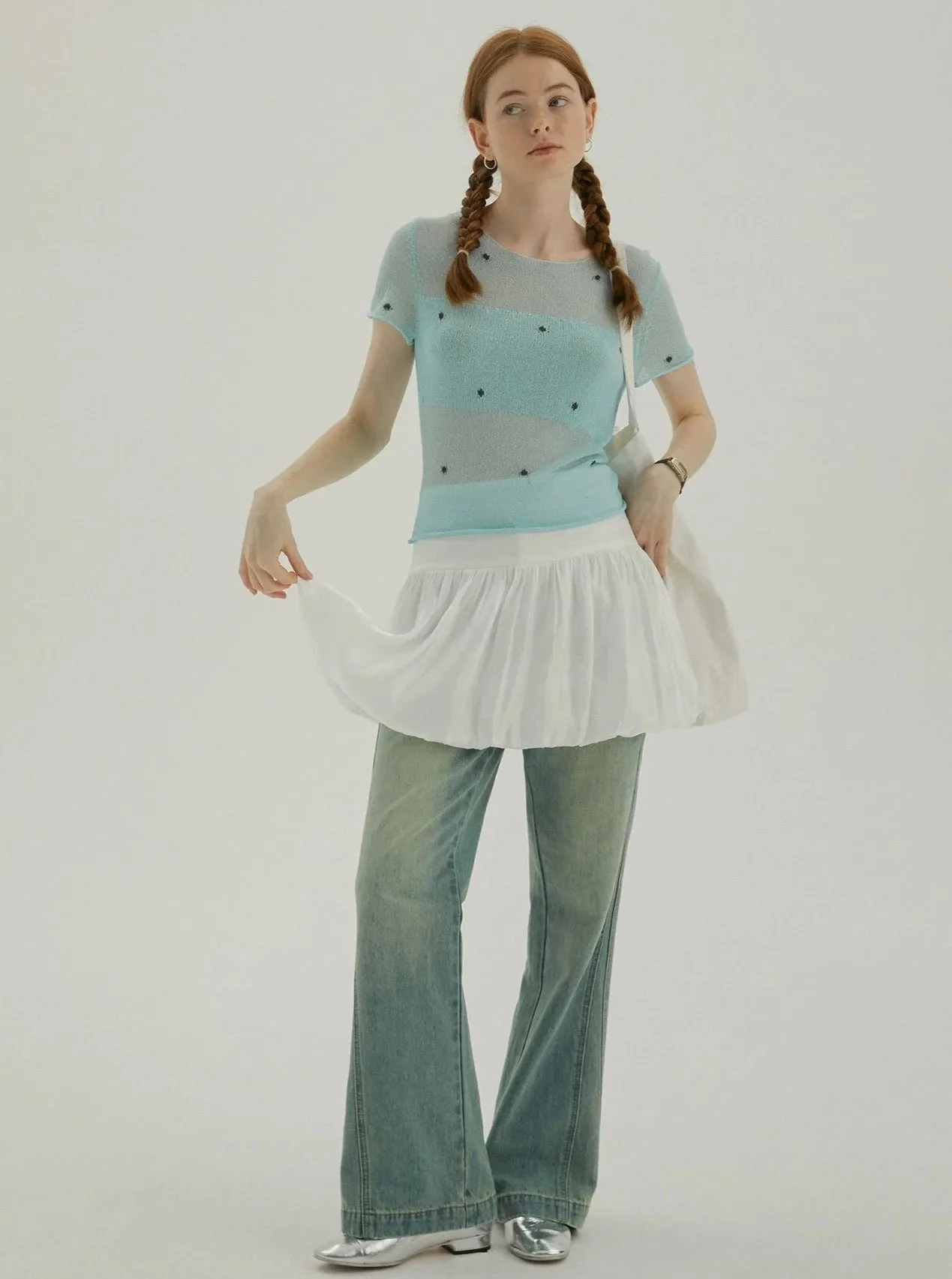 Elegant French A-Line Skirt