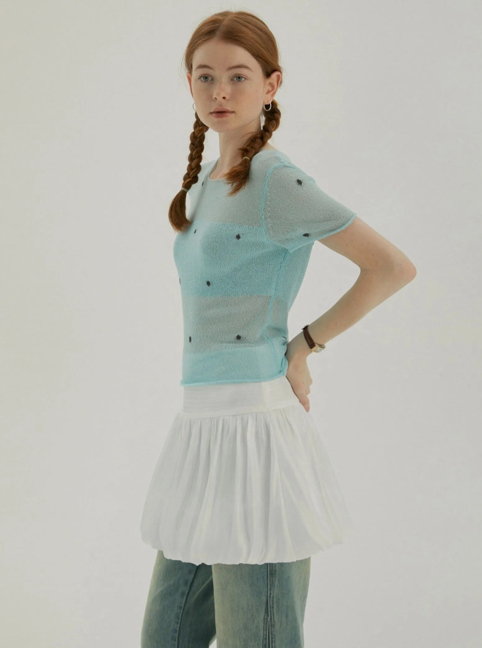 Elegant French A-Line Skirt