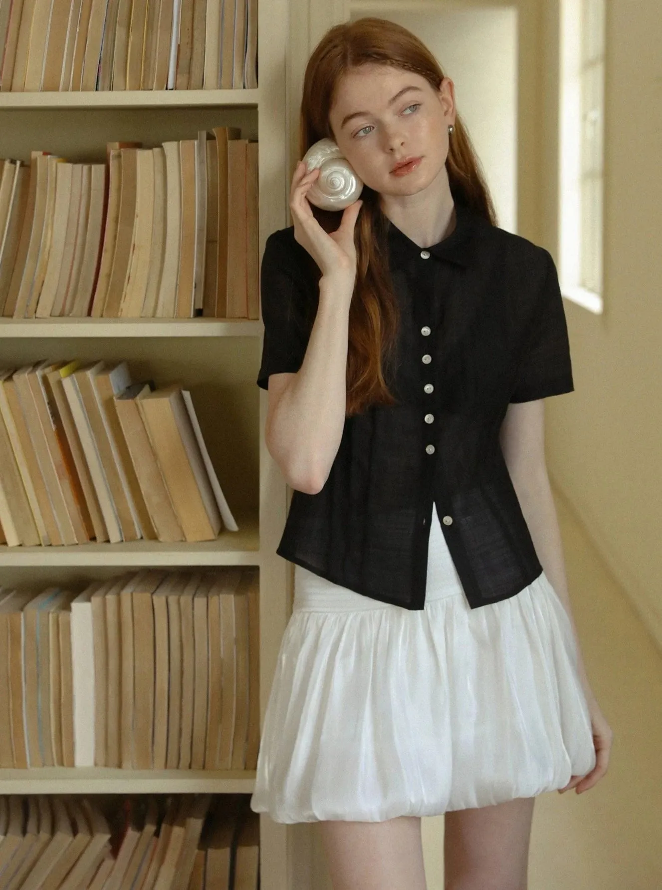 Elegant French A-Line Skirt