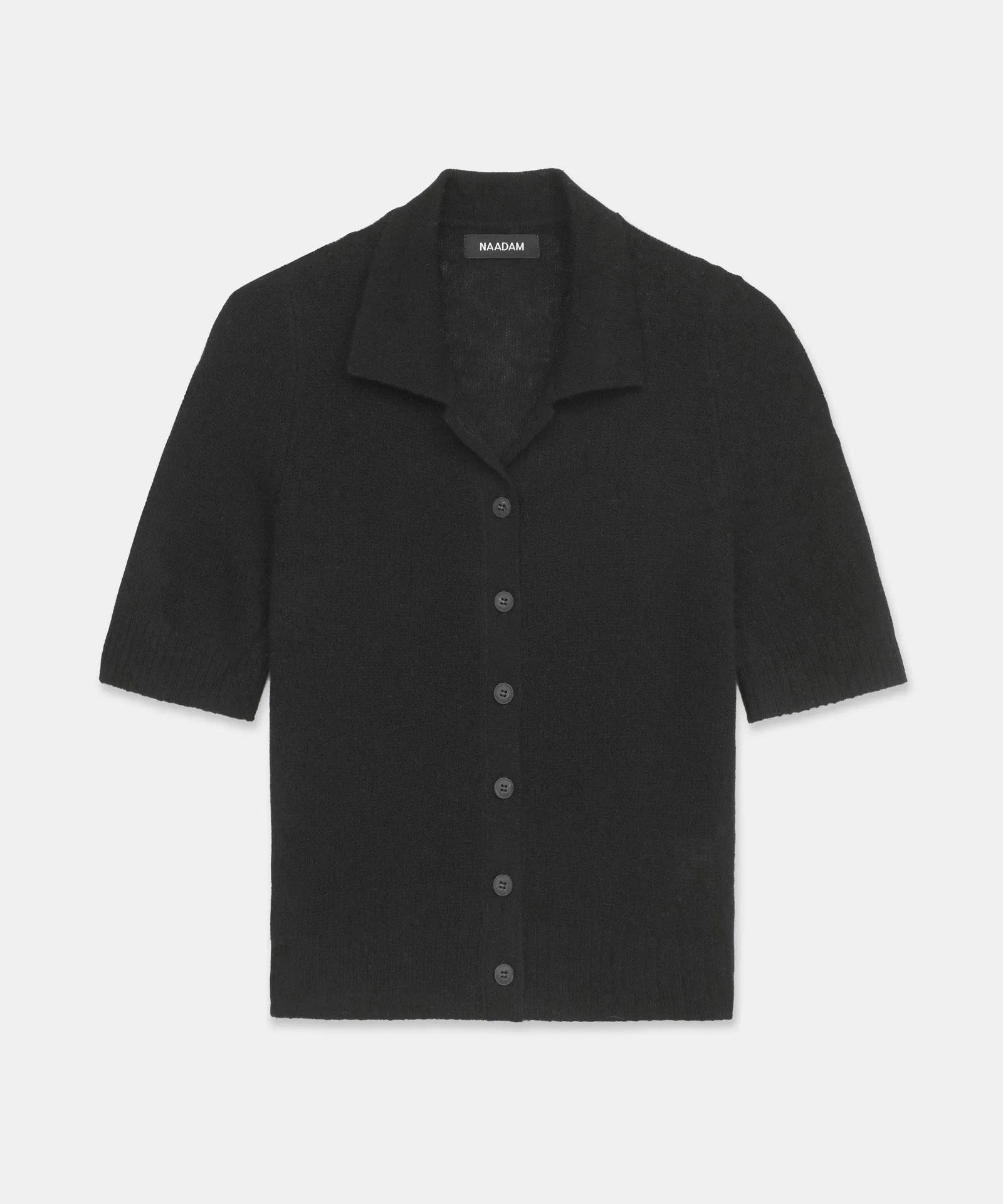 Featherweight Cashmere Short Sleeve Cardigan