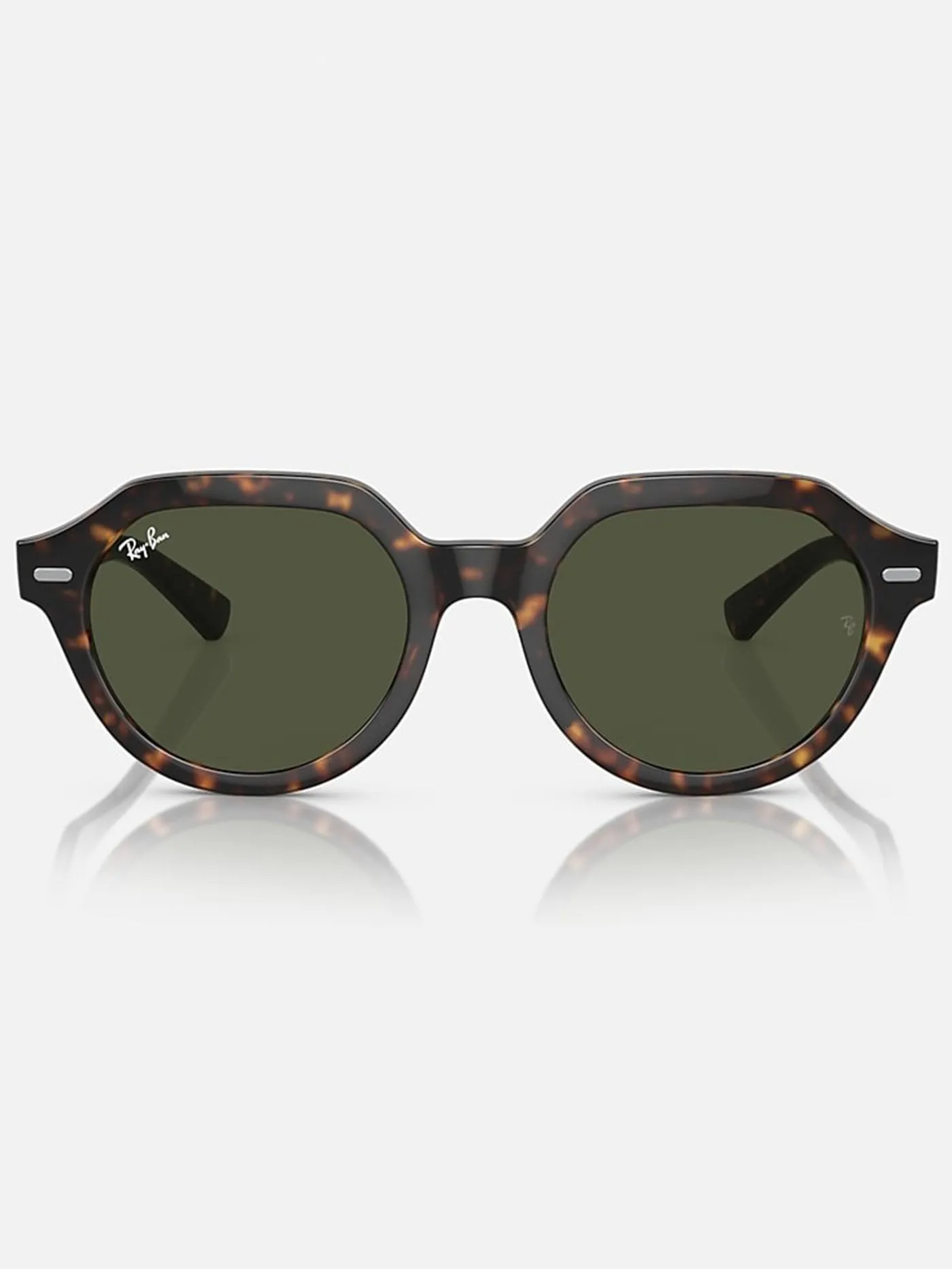 Gina Havana/Green Classic Sunglasses