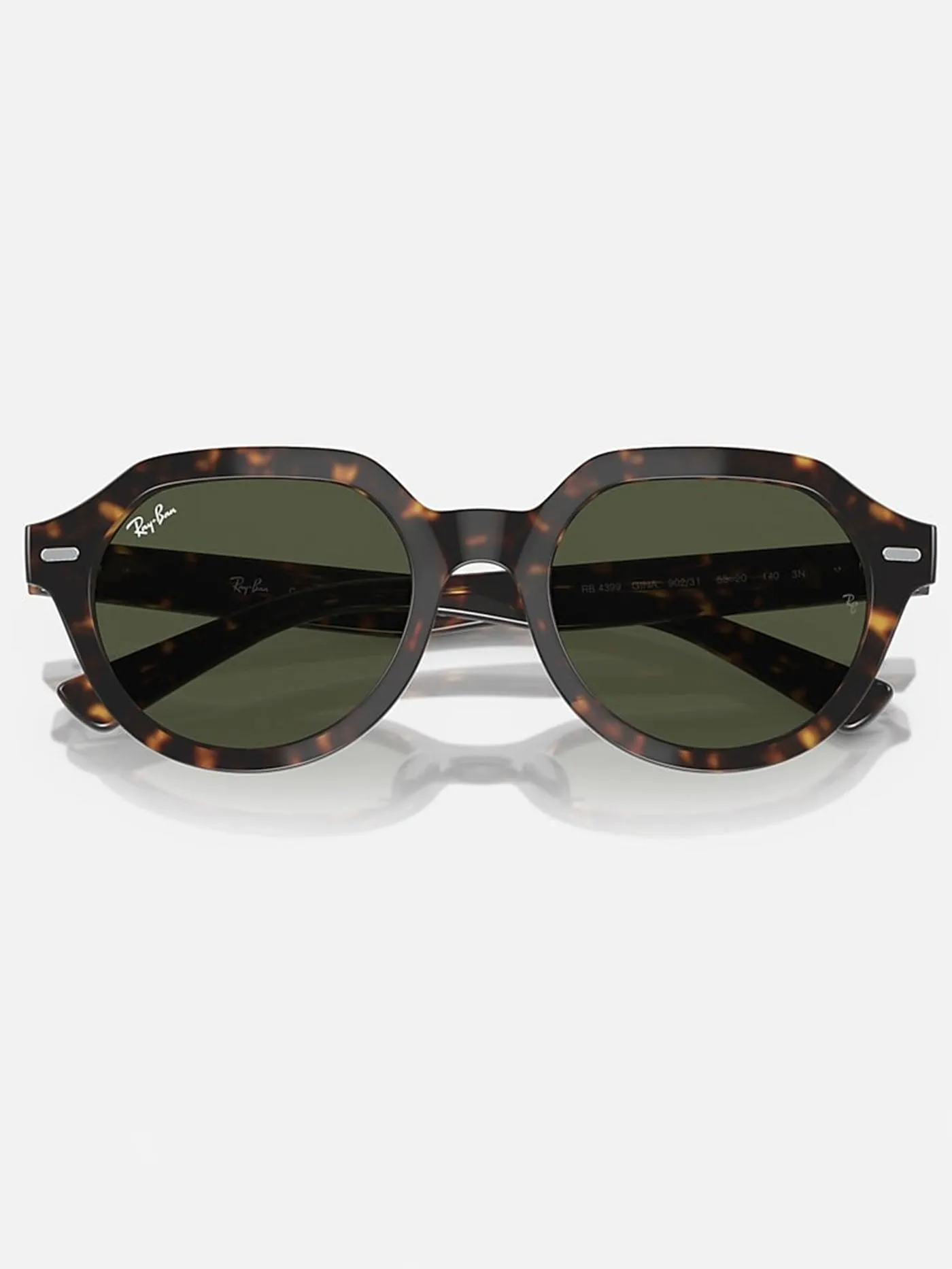 Gina Havana/Green Classic Sunglasses