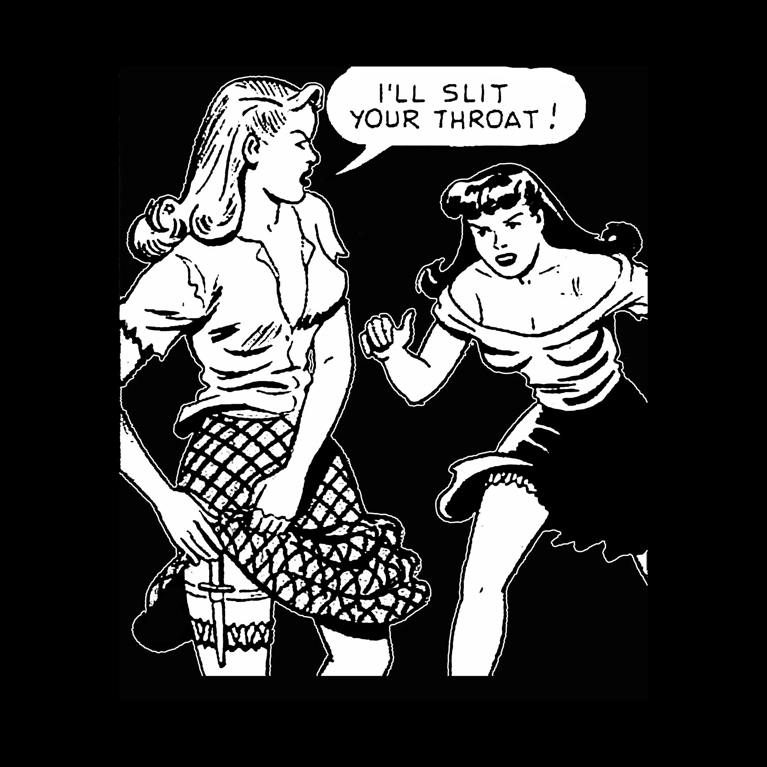 Girl Fight Slim Fit Tee