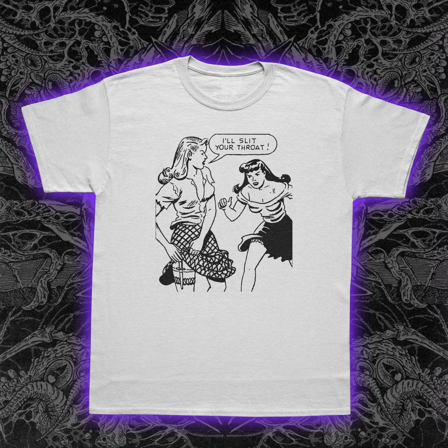 Girl Fight Slim Fit Tee