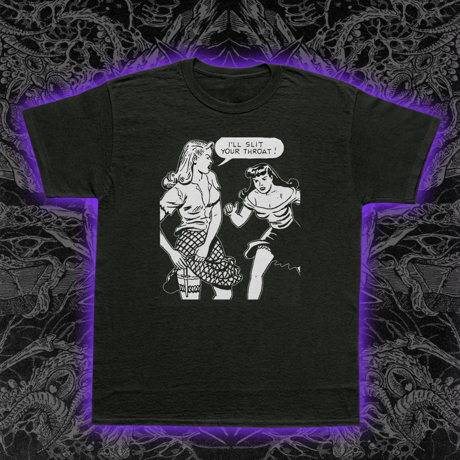 Girl Fight Slim Fit Tee
