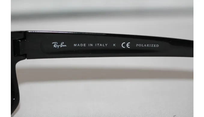LARGE PRICE DROP: Ray-Ban Polarized Rectangular Black Classic Sunglasses (RB4151 601/2P) - Ships Next Day!