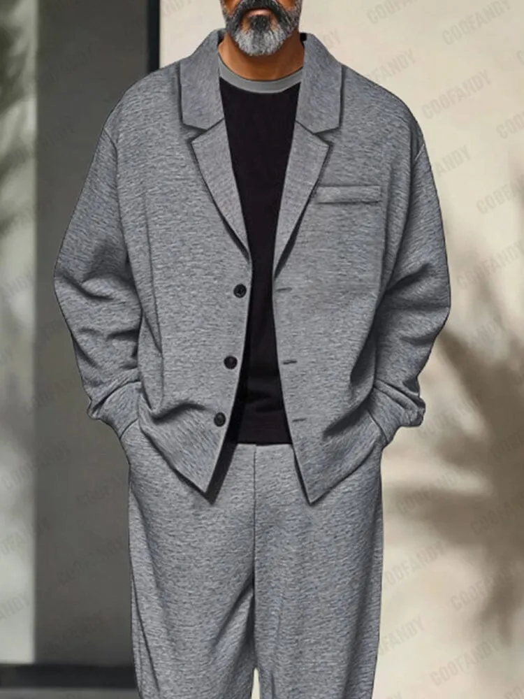 Leisure Soft Blazer Pants Set