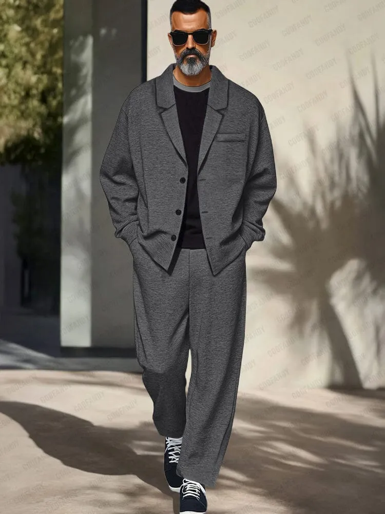 Leisure Soft Blazer Pants Set