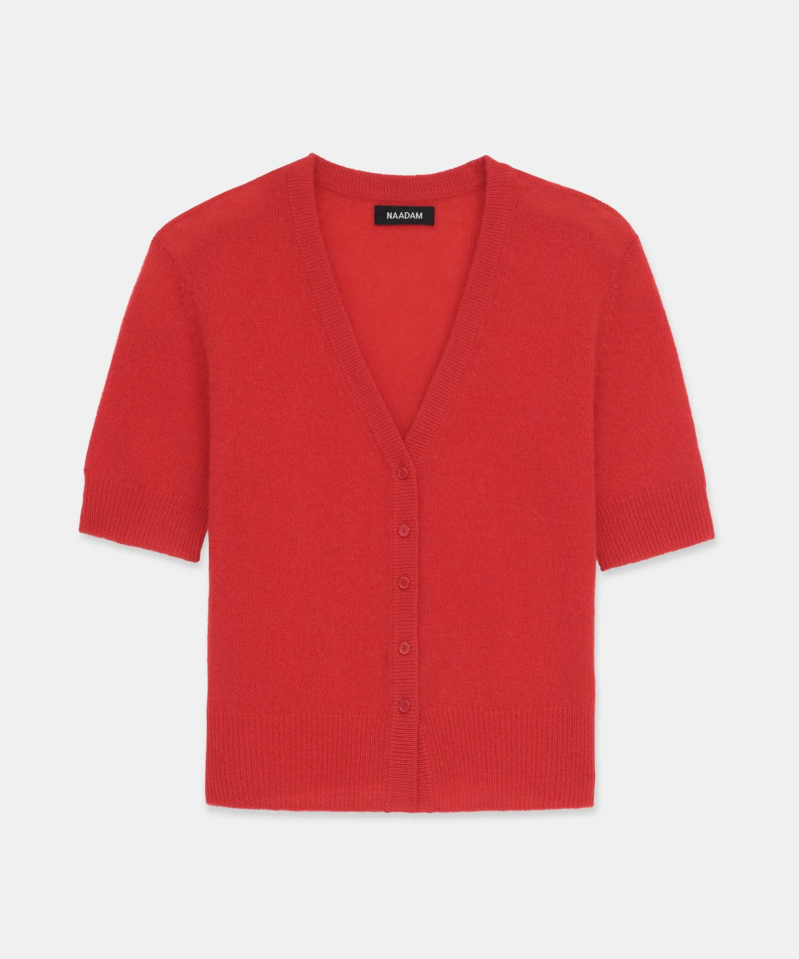 Lightweight Cashmere Short Sleeve Cardigan