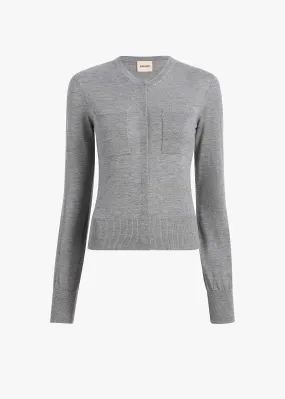 Lilou Cardigan in Sterling