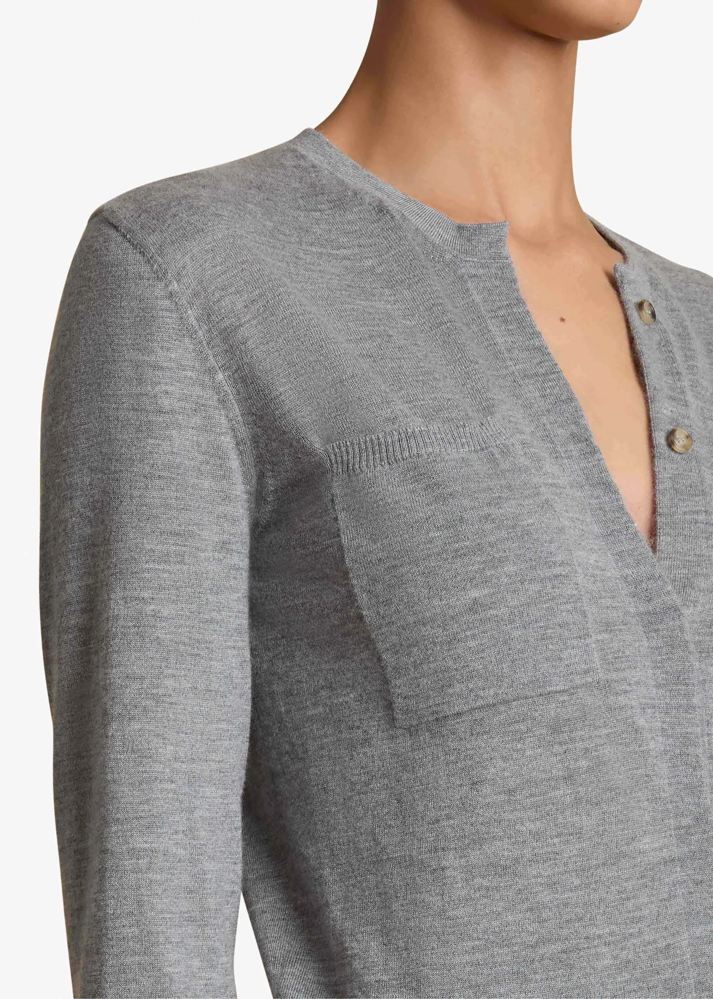 Lilou Cardigan in Sterling