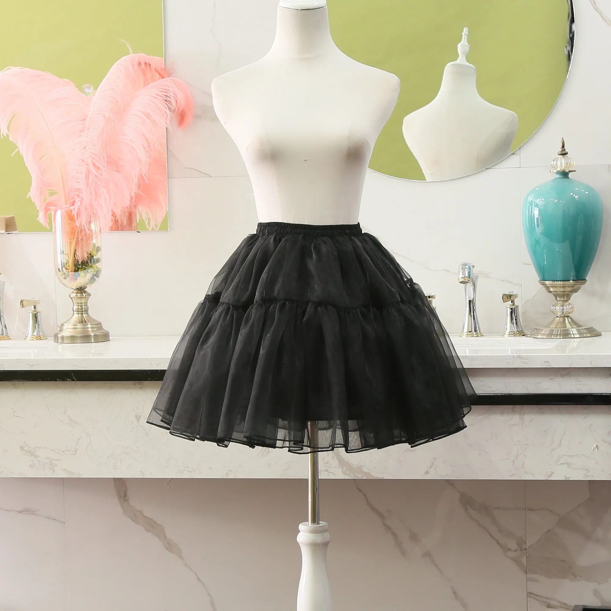 Manyiluo~Jenny Ku~Daily Lolita 45CM Boneless Puffy Petticoat