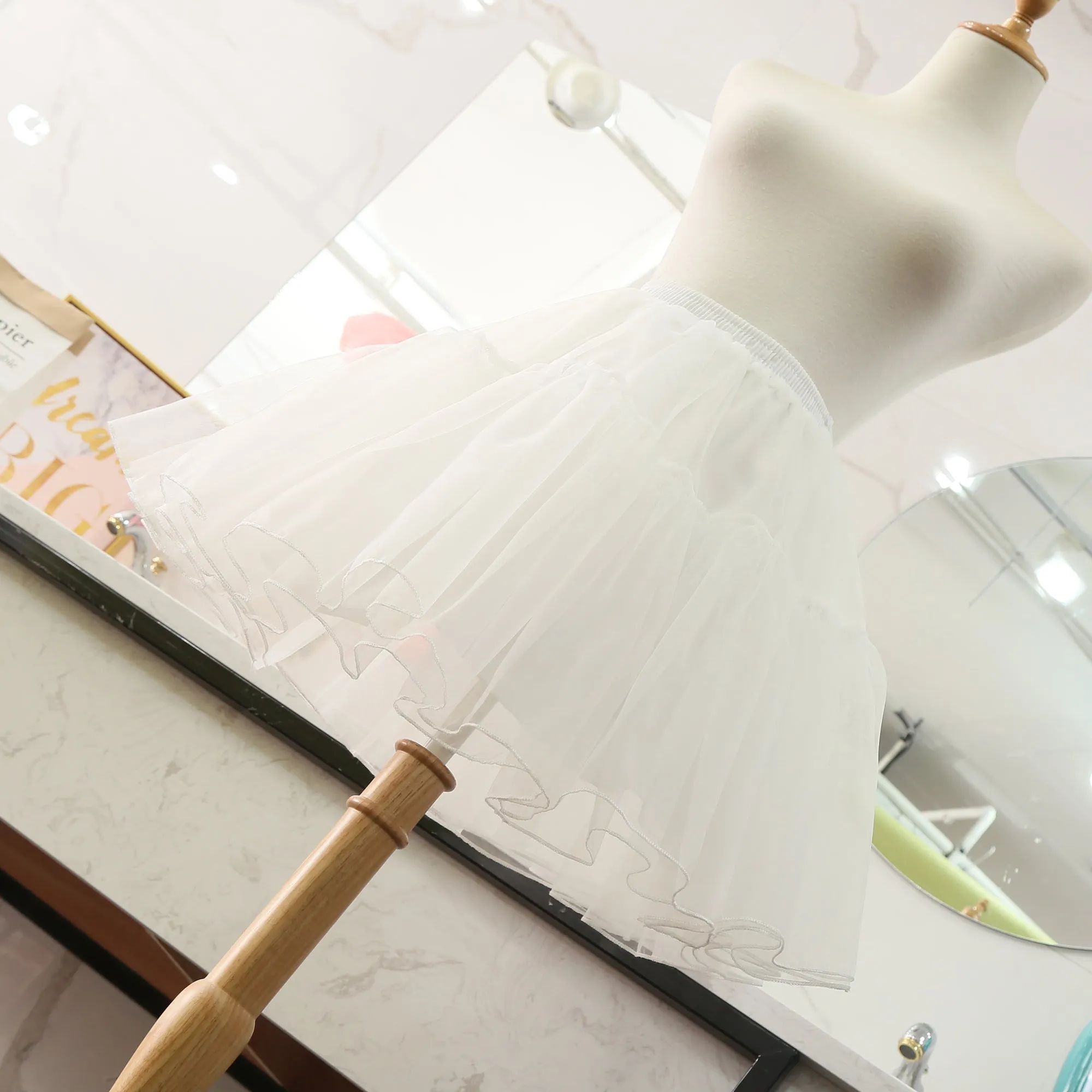 Manyiluo~Jenny Ku~Daily Lolita 45CM Boneless Puffy Petticoat