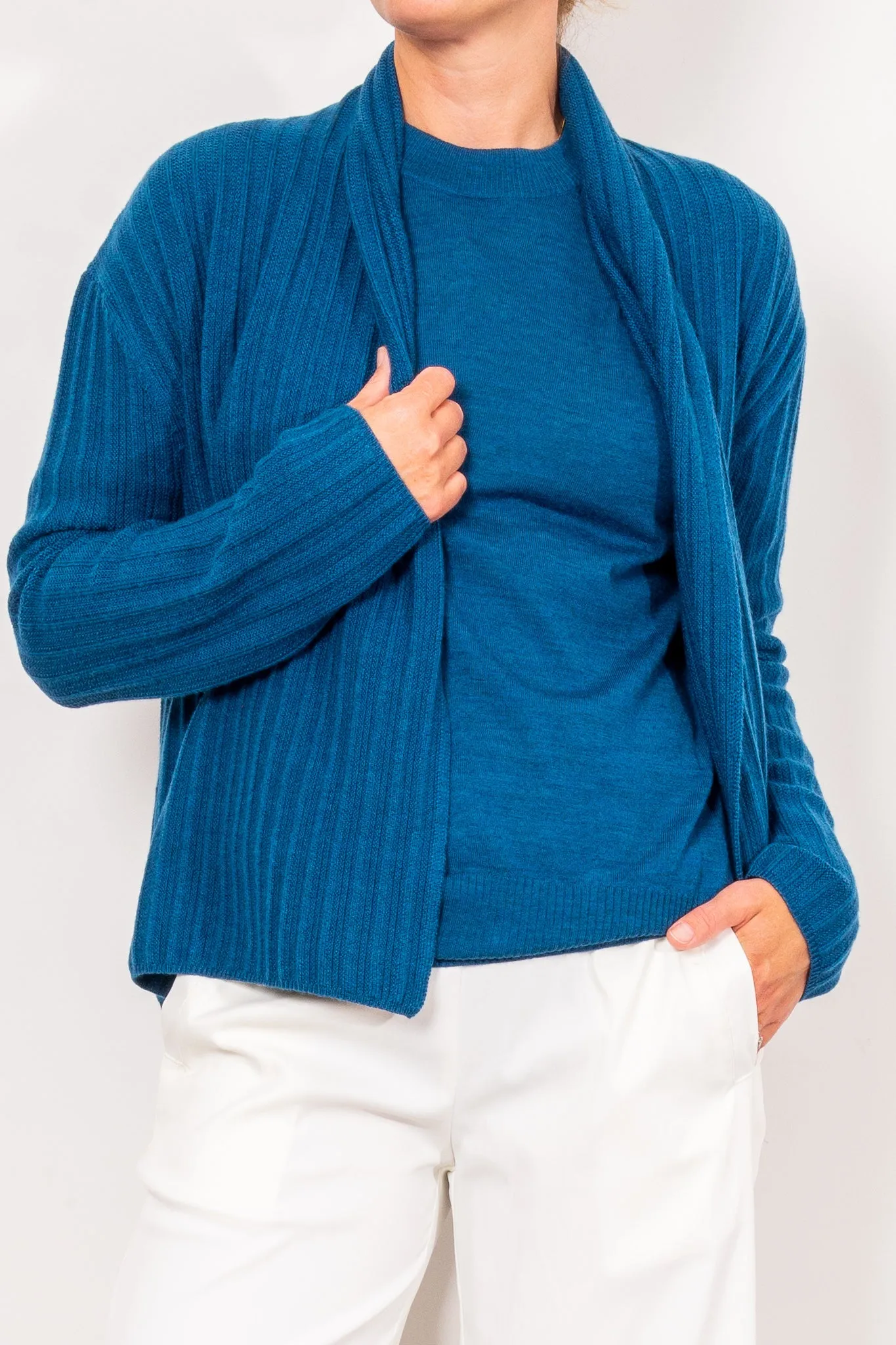Mela Purdie Shrug Jacket Merino