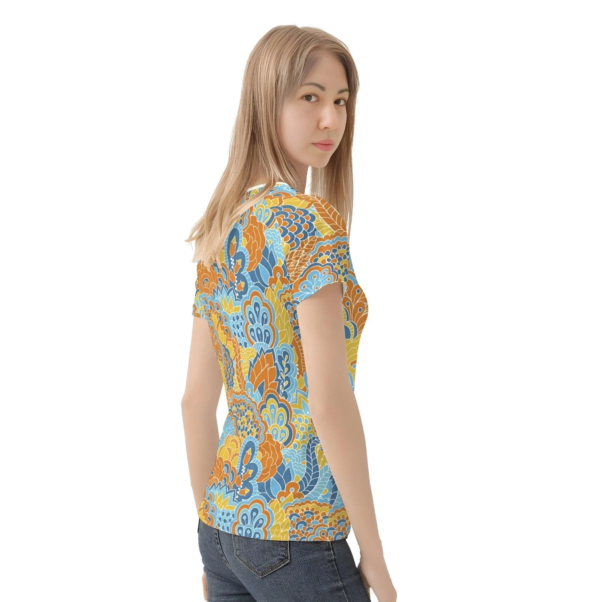 Pinsa Crewneck Stretchy Tee