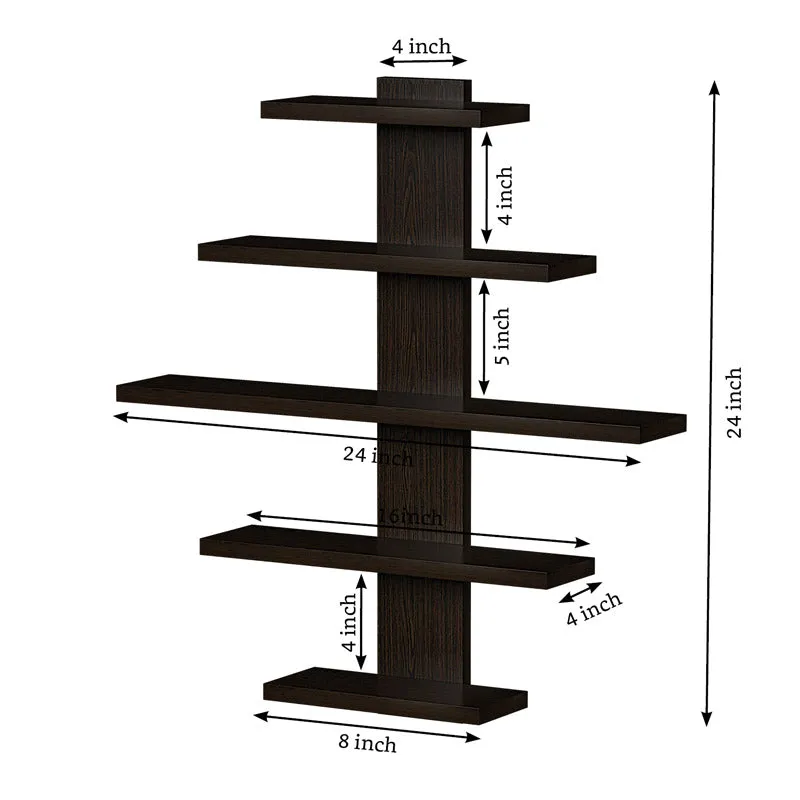 Polo Wall Shelf - Black