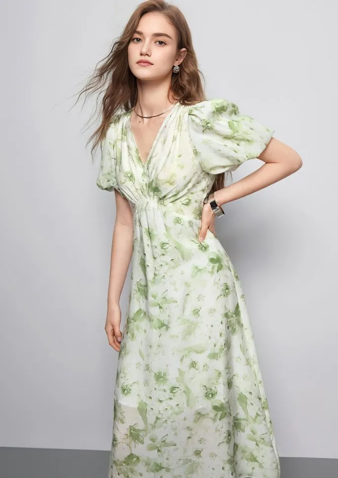 PRAIRIE PRINT MIDI DRESS