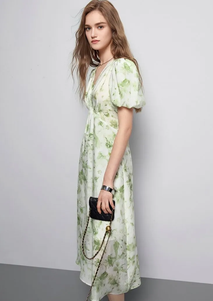 PRAIRIE PRINT MIDI DRESS