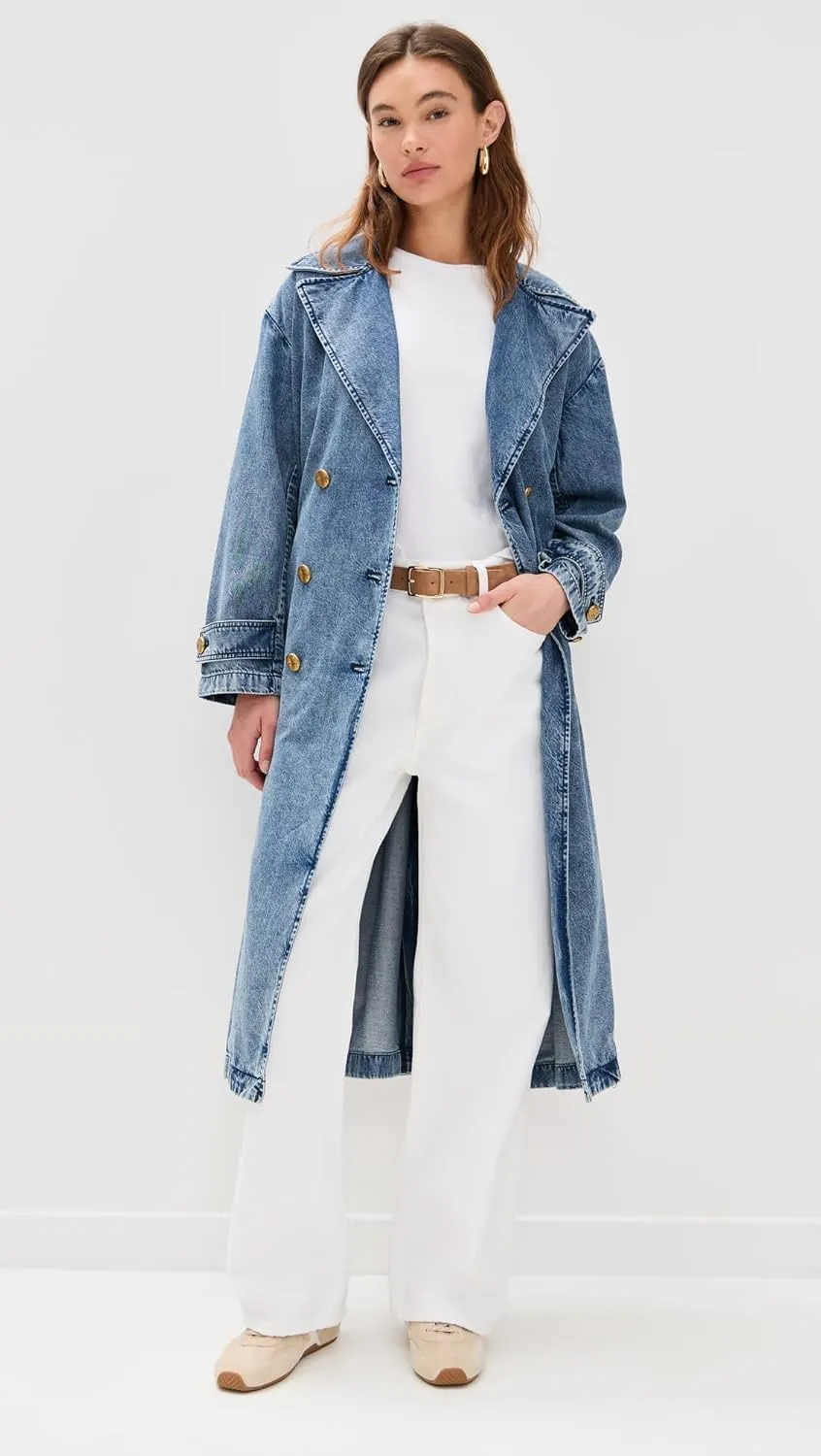 rag & bone Women's Featherweight Alora Trench Coat