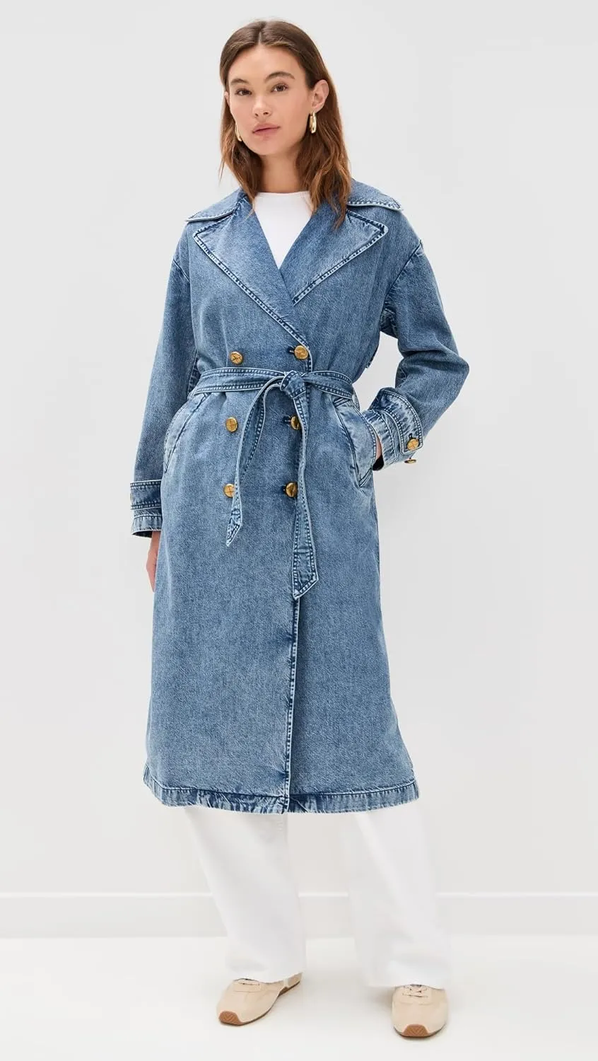 rag & bone Women's Featherweight Alora Trench Coat