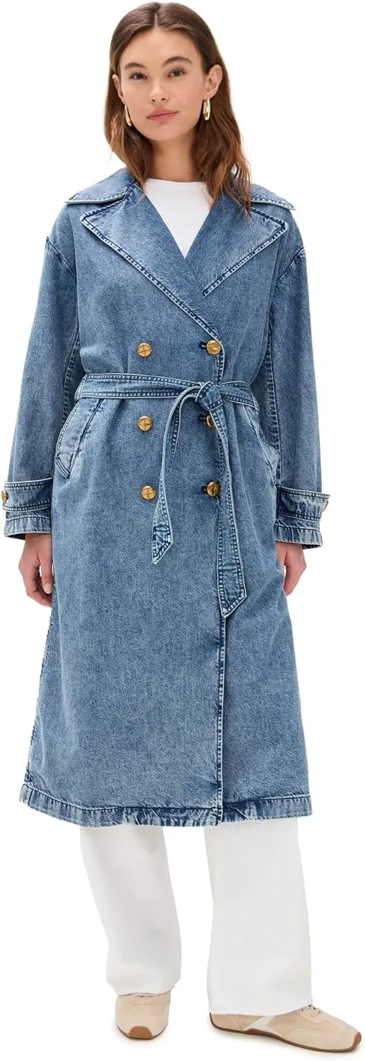 rag & bone Women's Featherweight Alora Trench Coat