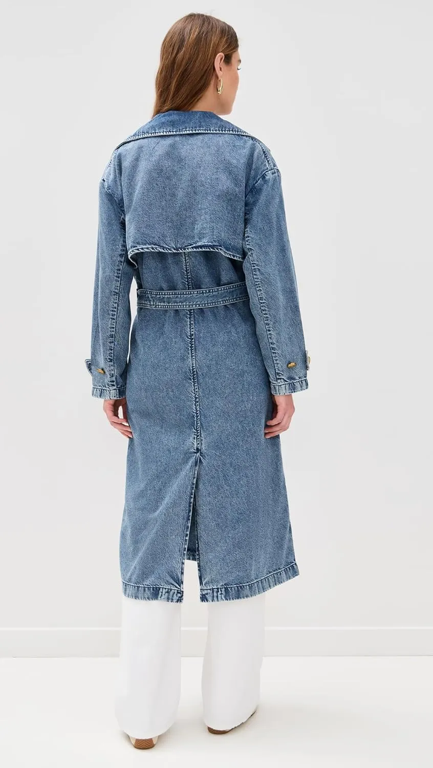 rag & bone Women's Featherweight Alora Trench Coat
