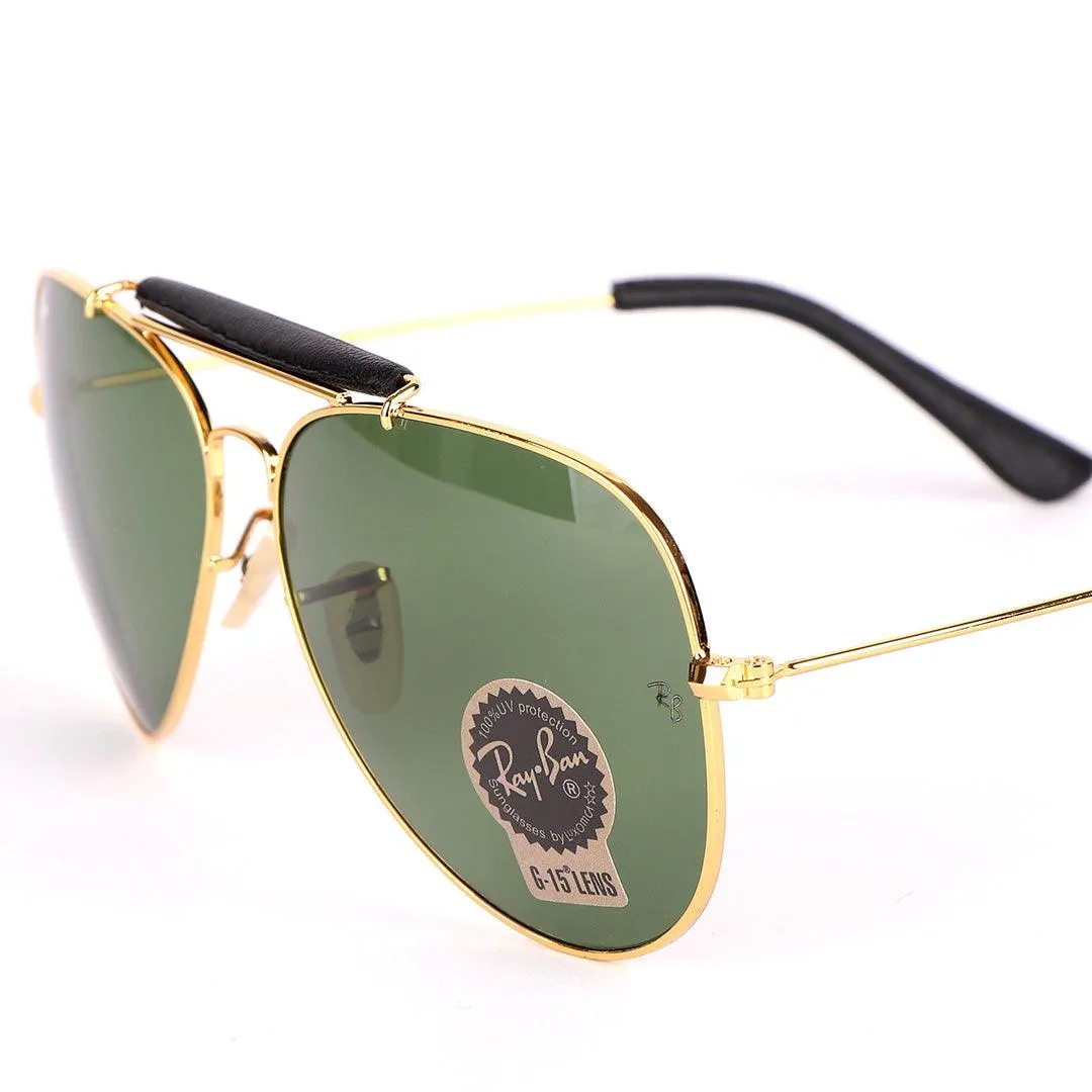 Ray-Ban Classic Aviator G-15 Green Lens Sunglasses